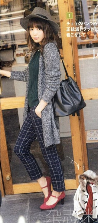 owl【日韩街拍】mina 2015年1月号