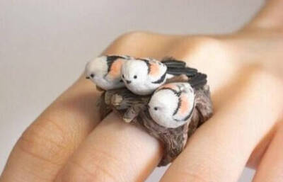 小动物戒指，戴上手指的童话，你想要哪个？