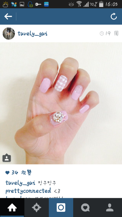 nailart 来自ins