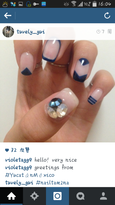 nailart 来自ins