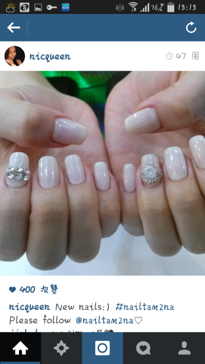 nailart 来自ins