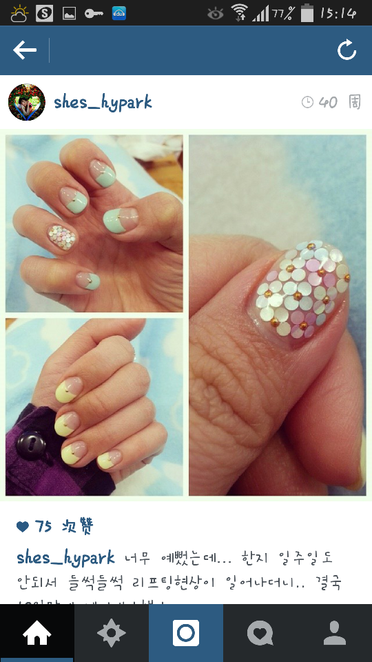 nailart 来自ins