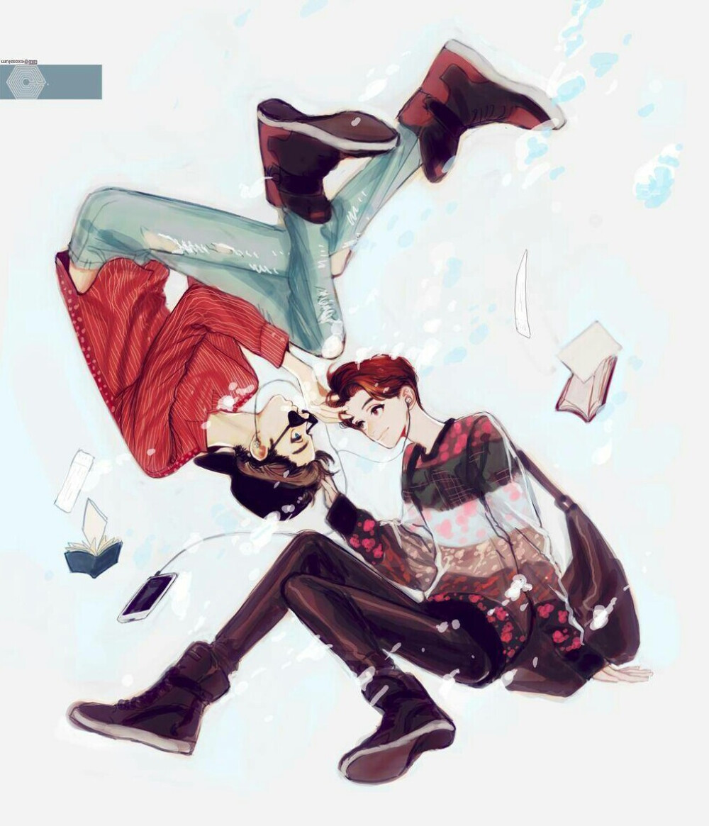 勋鹿漫画高清壁纸