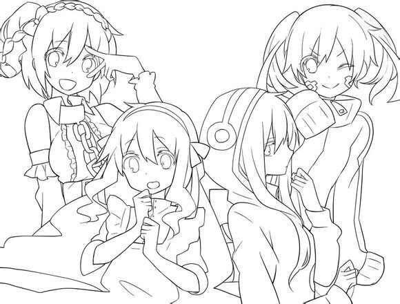 手绘 插画 线稿 手稿 黑白素材