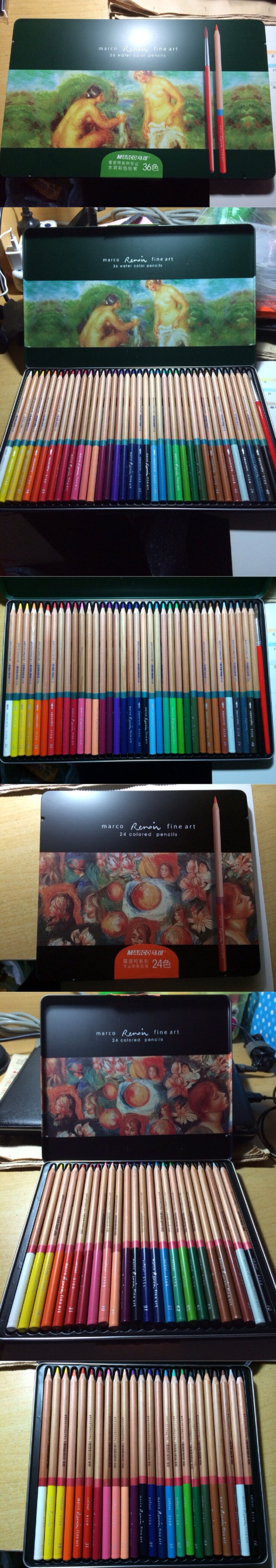 填色工具马可雷诺阿3120和3100还有一块钱一根的水彩笔划重点那种细的