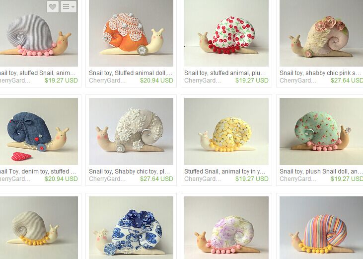 千变万化的小蜗牛