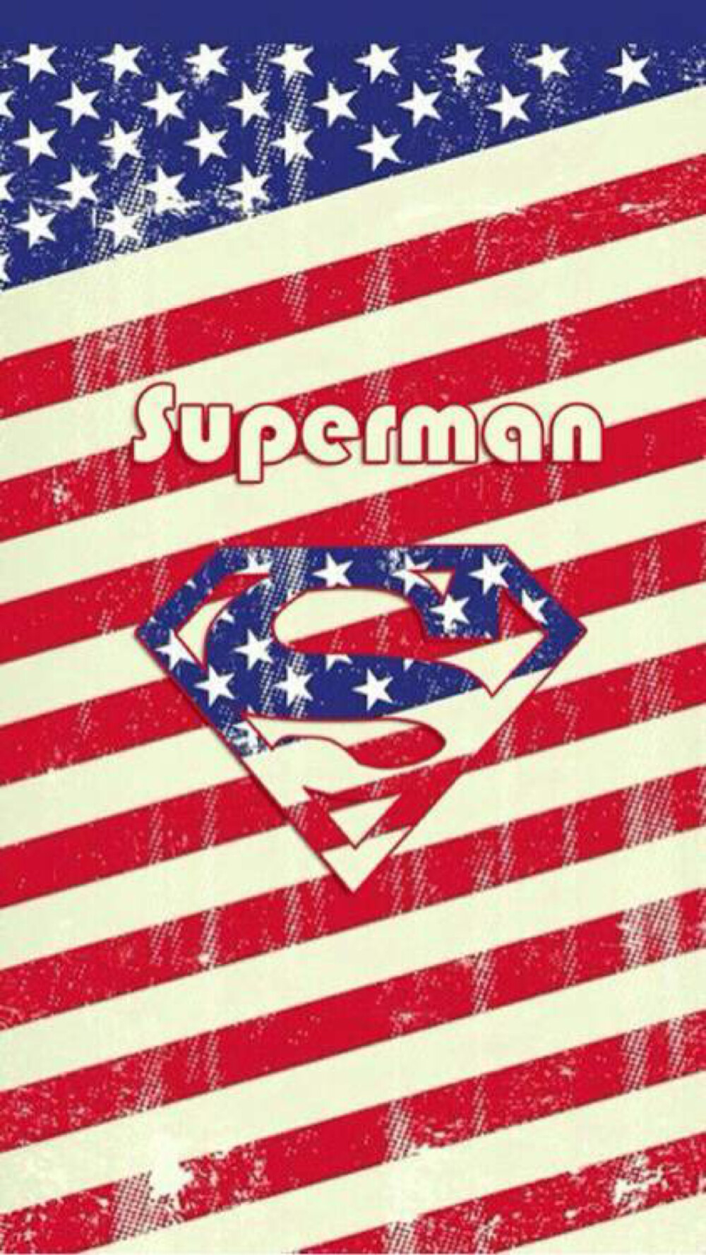 #美国国旗# Superman