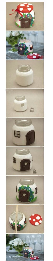 DIY瓶子小屋