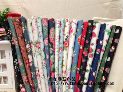 cath kidston 英伦 森系 小清新 手工diy 布艺 帆布 碎花 拼布包 拼布 布料 唯美 屯布