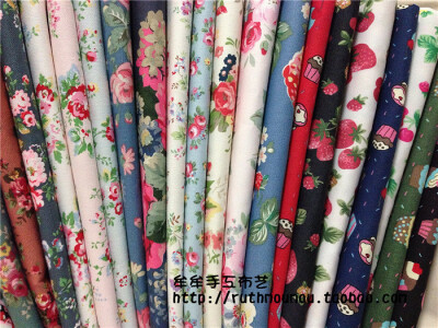 cath kidston 英伦 森系 小清新 手工diy 布艺 帆布 碎花 拼布包 拼布 布料 唯美 屯布