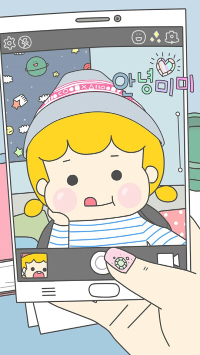 自描mimi爱自拍壁纸