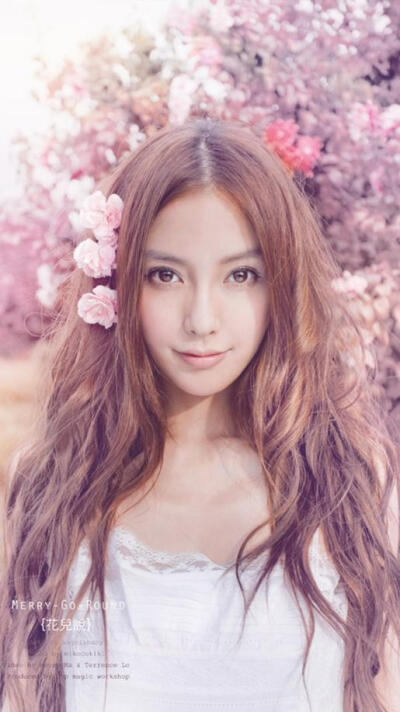 花儿说，ANGELABABY, 你最美。