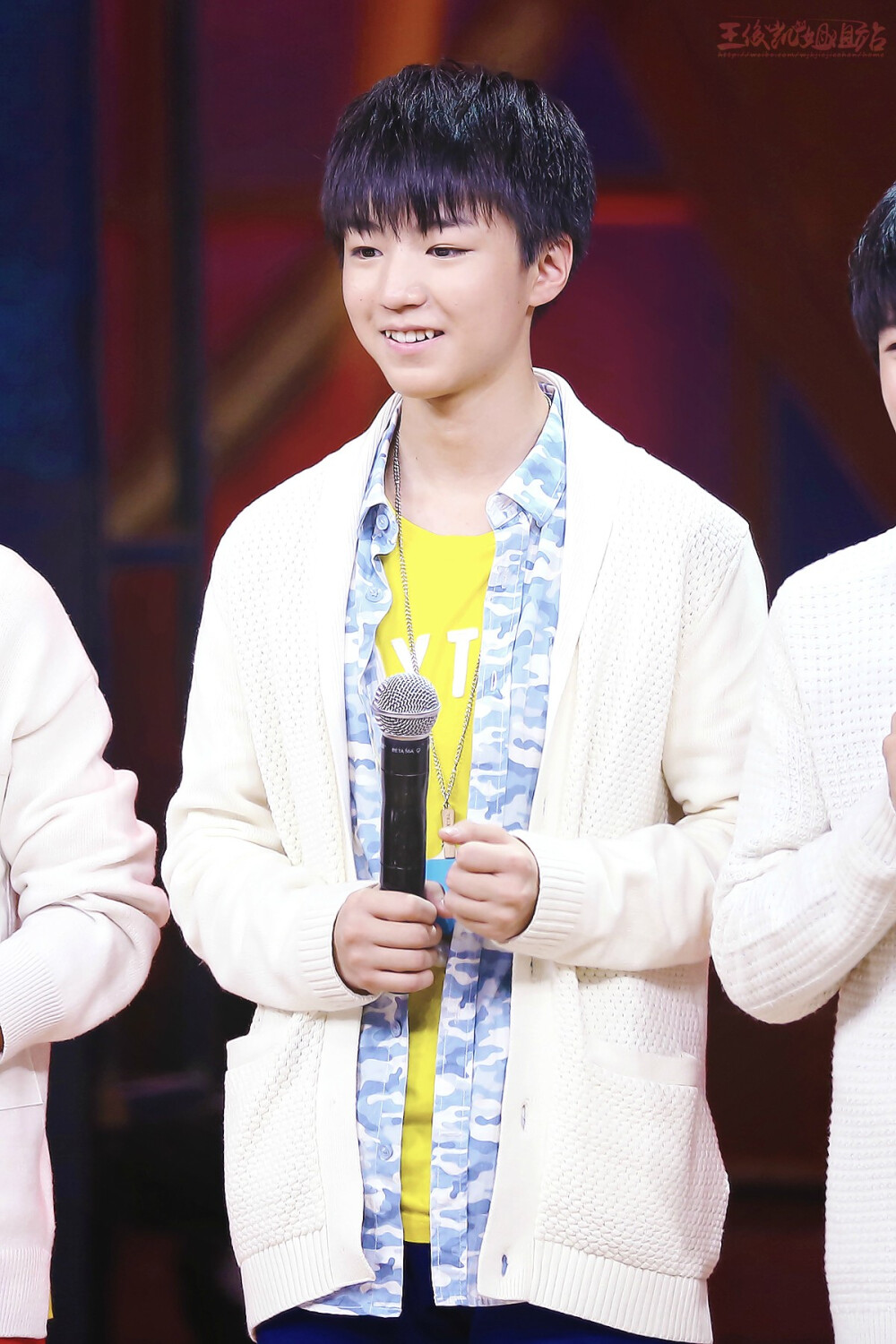 tfboys王俊凯20141211天天向上录制现场