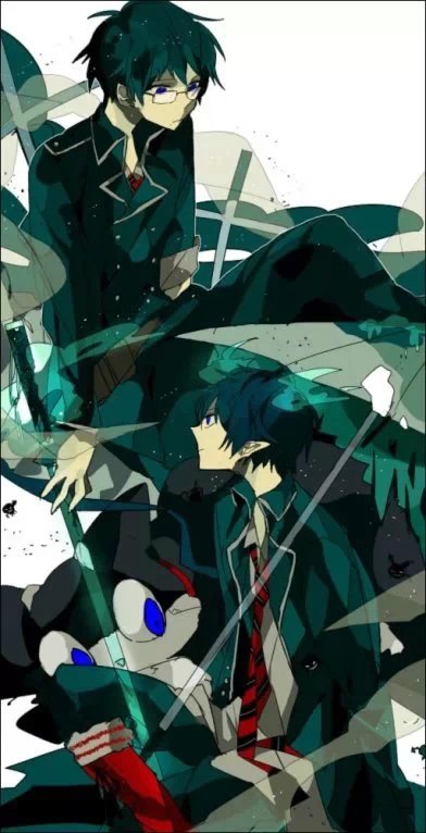 感情就像一张纸 皱了 即使抚平也恢复不了原样。#青之驱魔师#