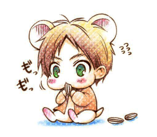 进击的巨人小天使艾伦~超萌超萌~ ﹙-何处暖阳不倾城°﹚