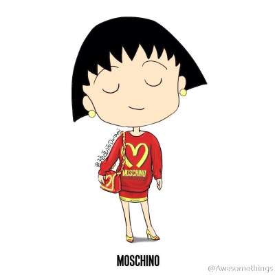 头像 樱桃小丸子 莫斯奇诺 Moschino