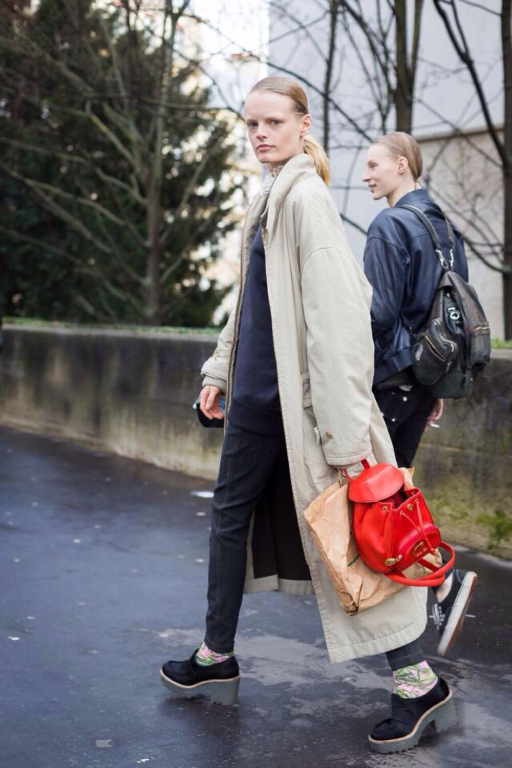 超模中的怪女孩，鬼马超模汉尼•盖比•奥迪尔（Hanne Gaby Odiele）时尚街拍秀