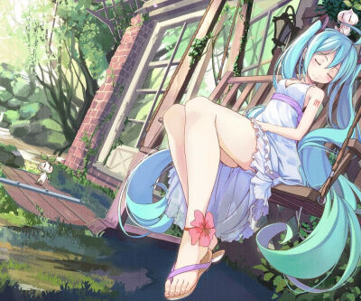 初音 二次元 萌 壁纸 原创