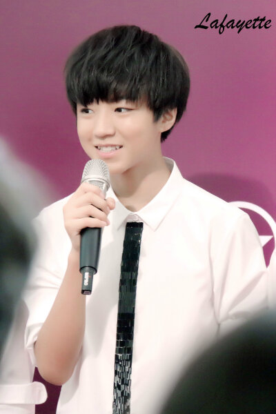 TFBOYS王俊凱，140827星影聯(lián)盟發(fā)布會(huì)，cr.logo