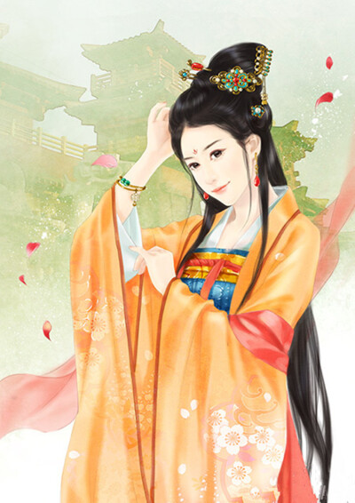 「 飛霜畫」. 《俘虜后》暮椿。