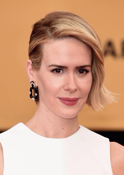 Sarah Paulson 美恐里每集都有的，人美演技也高。