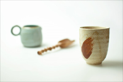 吾素日式陶瓷茶具和风手绘茶杯抹茶杯品茗杯大麦茶杯功夫茶
