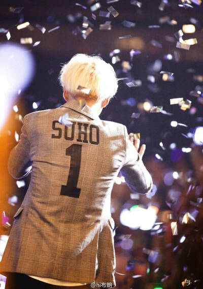 suho 金俊勉 exo 1 背影