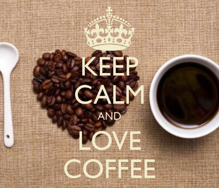 keep calm coffee