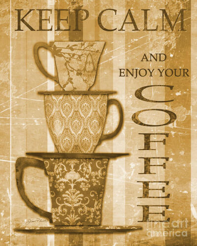 keep calm coffee