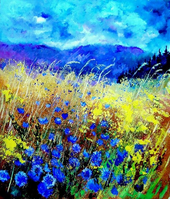 比利时水彩画家 Pol Ledent 绘画作品。