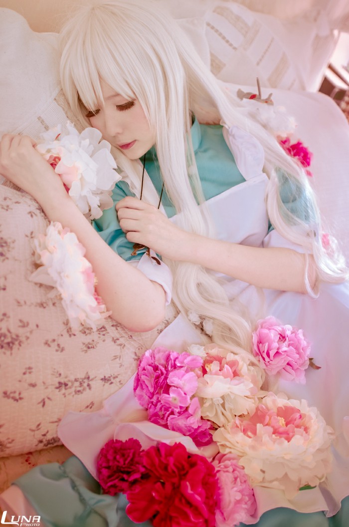 cos 阳炎project 小櫻茉莉 cn: 霜月shimo 摄影： luna 化妆： 霜月shimo