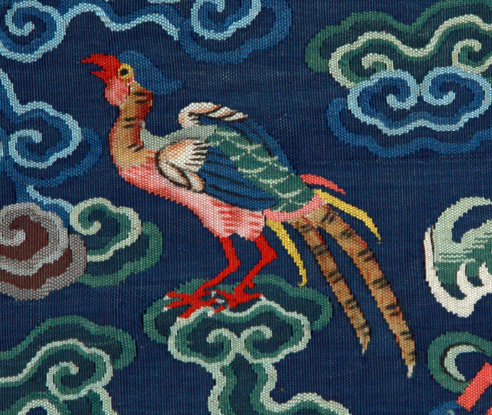 十二章之华虫纹华虫为雉文采昭著取其文