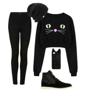 『单品精选』Cute Cat Sweatshirt