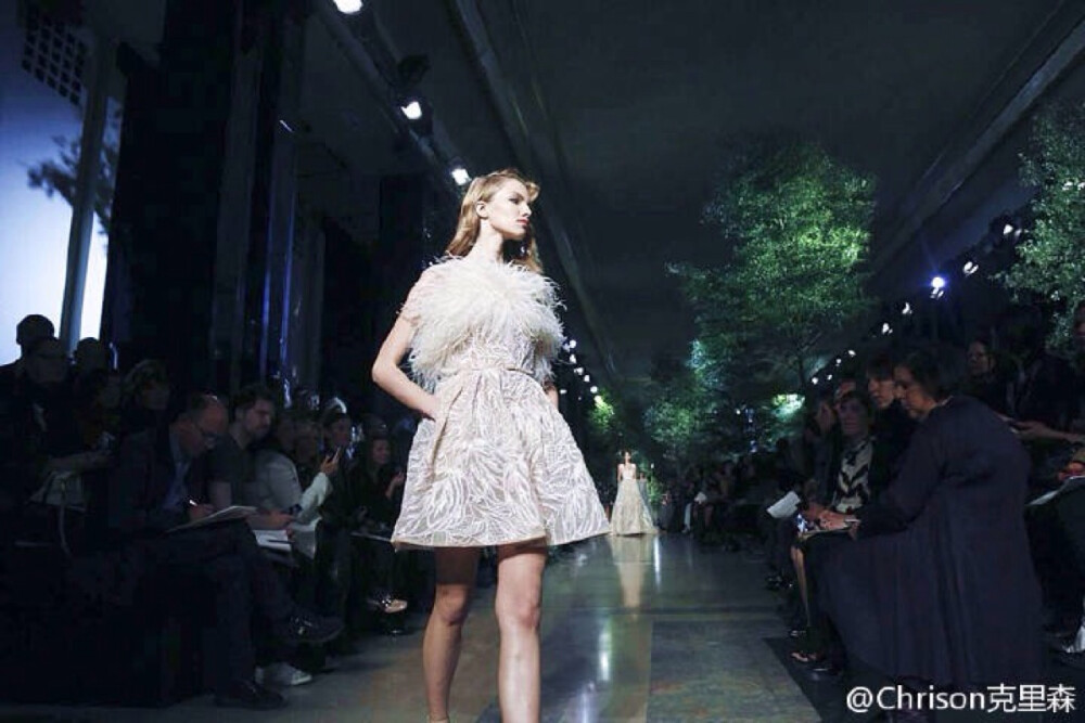 Elie Saab 2015 S/S Couture ┃ 疏影横斜水清浅，暗香浮动月黄昏