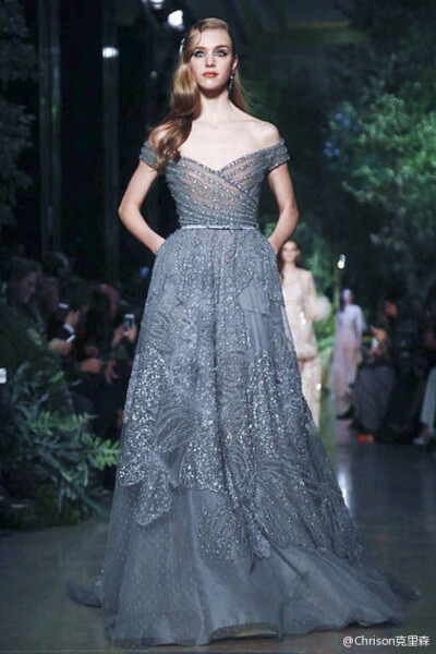 Elie Saab 2015 S/S Couture ┃ 疏影横斜水清浅，暗香浮动月黄昏