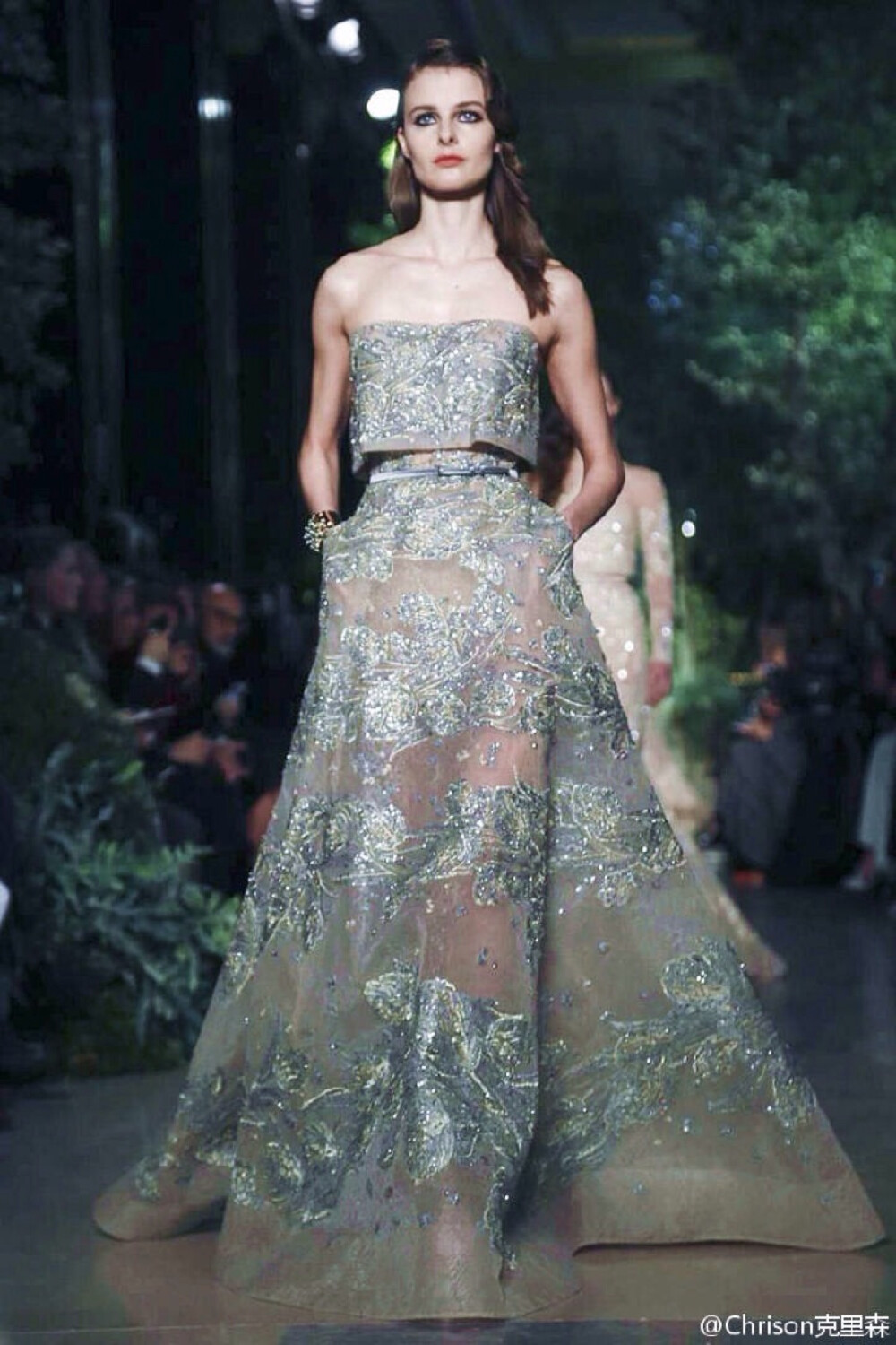 Elie Saab 2015 S/S Couture ┃ 疏影横斜水清浅，暗香浮动月黄昏