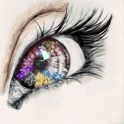 漂亮的二次元眼睛