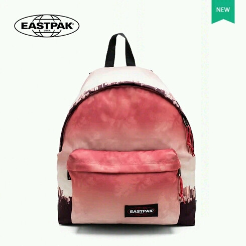 潮品↣ eastpak 街头印花双肩背包