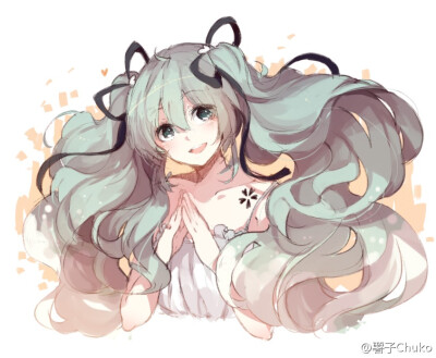 PIXIV id=1950701 初音未来 动漫 头像 女