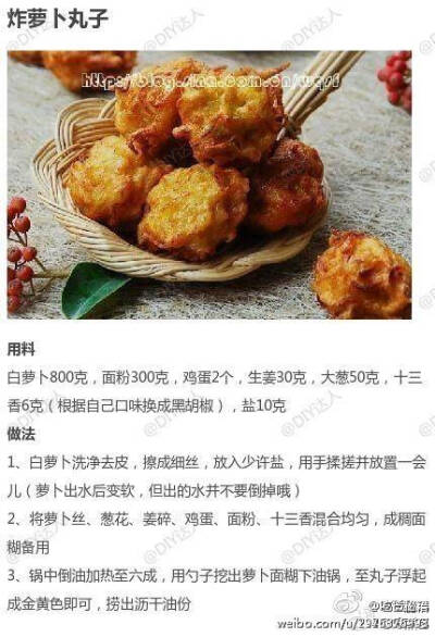 《美食-肉食》【9款丸子的同做法合集】蒸汆炸的、荤素甜的小丸子们[话筒] 学做吧~