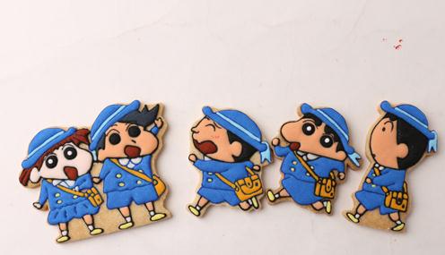 翻糖 饼干 蜡笔小新
