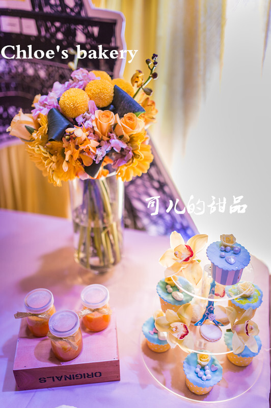 可儿的甜品，淘宝搜店名可见，承接婚庆商务甜品台