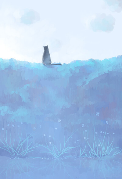 壁纸 蓝色 安静