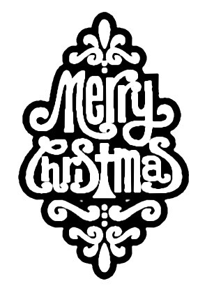 橡皮章素材 marry Christmas  miluhide.taobao.com