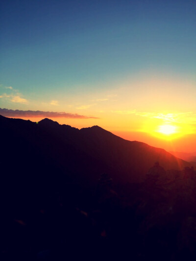 太白日出，人间胜景