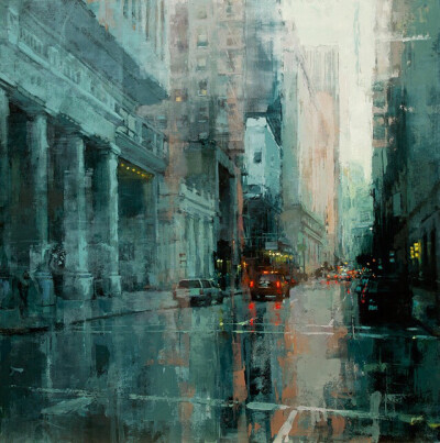 城市油画~ARTIST：Jeremy mann