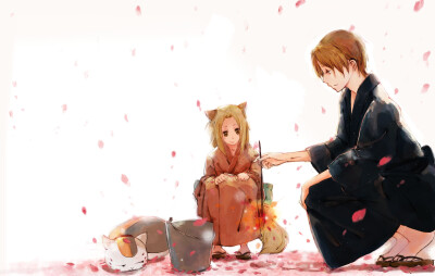 【夏目友人帐】 二次元 壁纸 插画