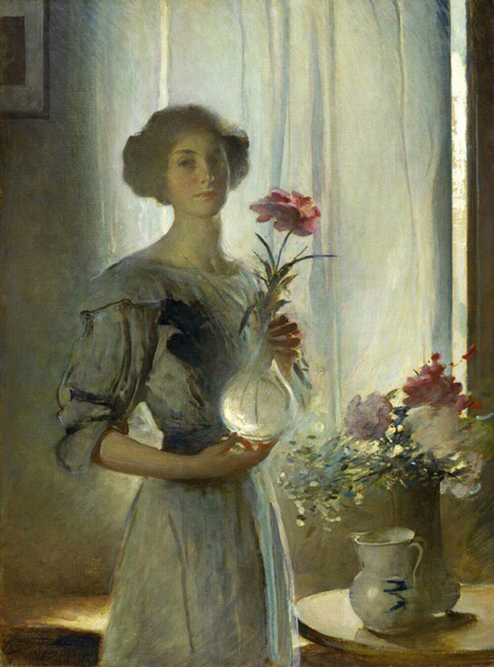 美国油画家约翰.怀特.亚历山大（John White Alexander (1856 – 1915)