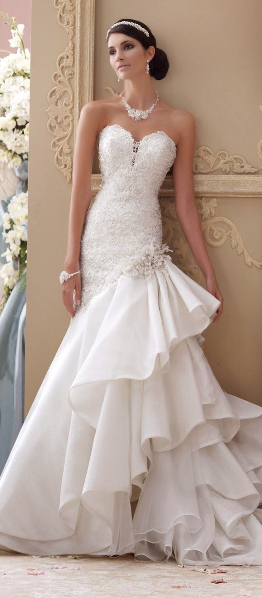 David Tutera for Mon Cheri 2015春季新款婚纱