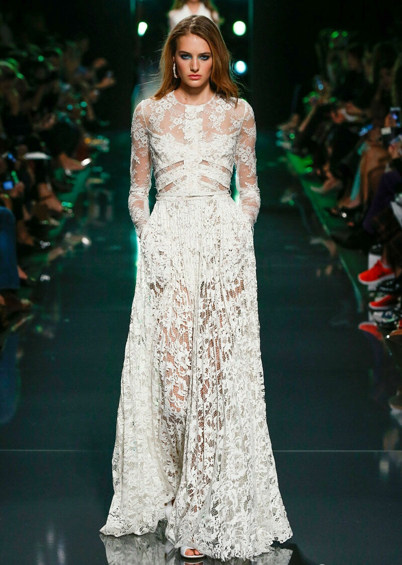 eliesaab2015春夏巴黎时装秀